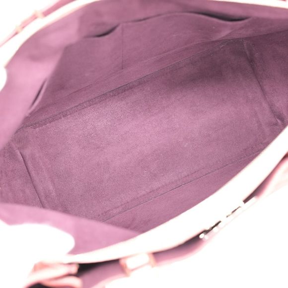 Louis Vuitton Lock Me Rose Poodle Calf Leather Pink Shoulder Bag - Picture 6 of 7